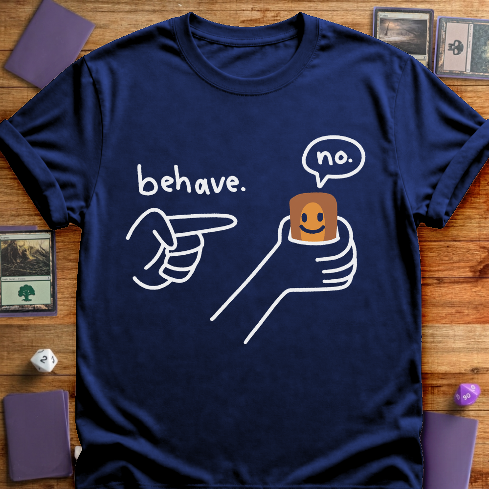 Behave Card - Navy