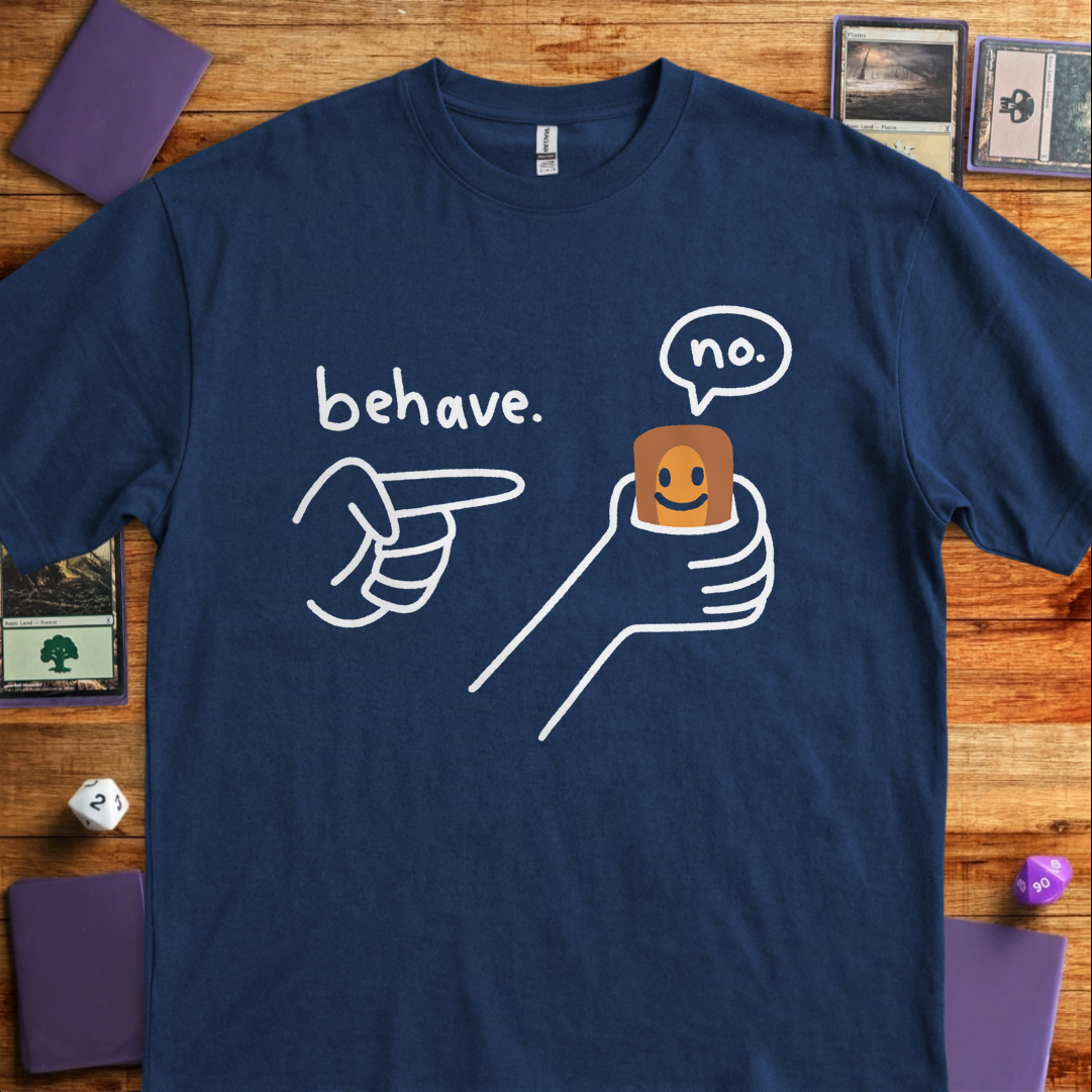 Behave Card - Navy