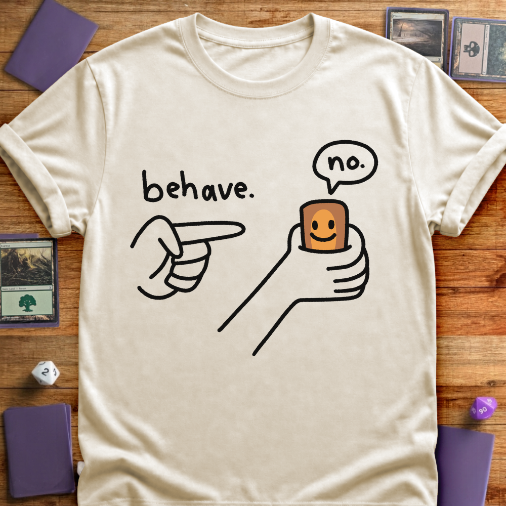 Behave Card - Sand