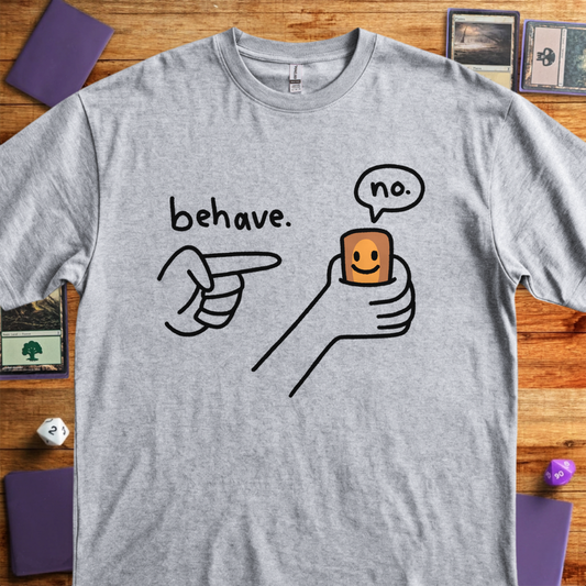 Behave Card - Sport Grey