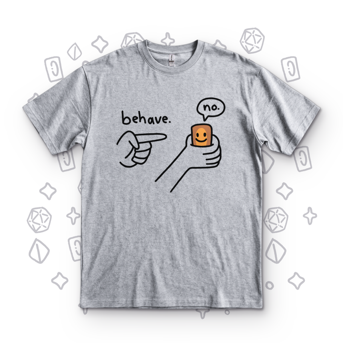 Behave Card - Sport Grey