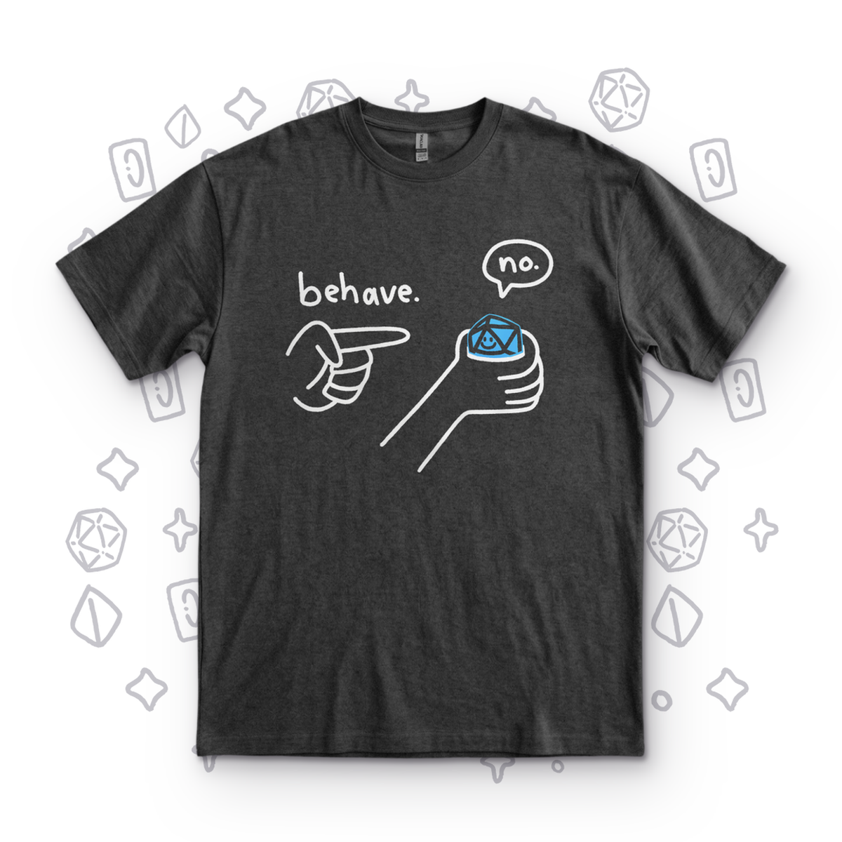 Behave D20 - Dark Heather Grey