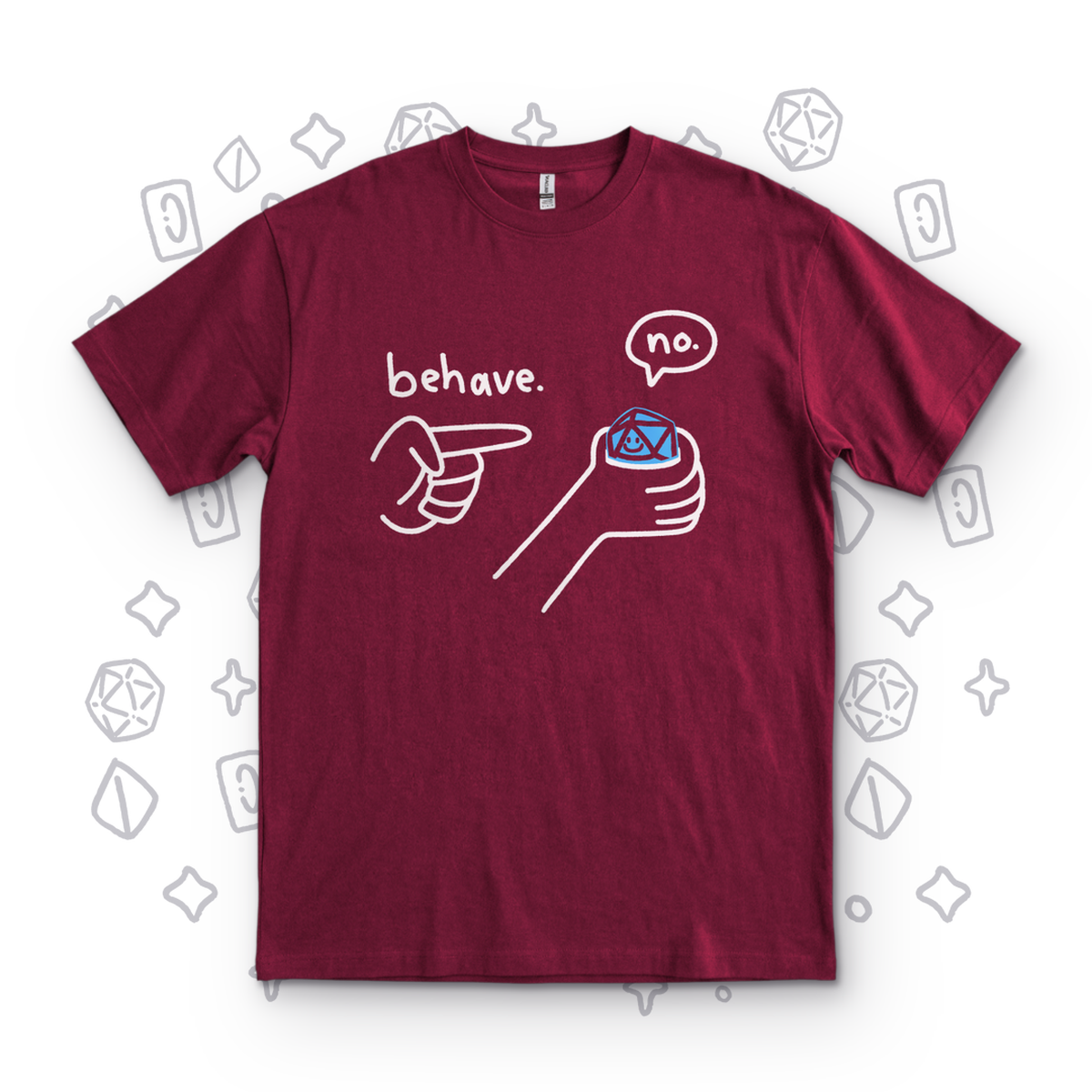 Behave D20 - Maroon