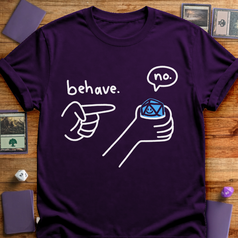 Behave D20 - Purple