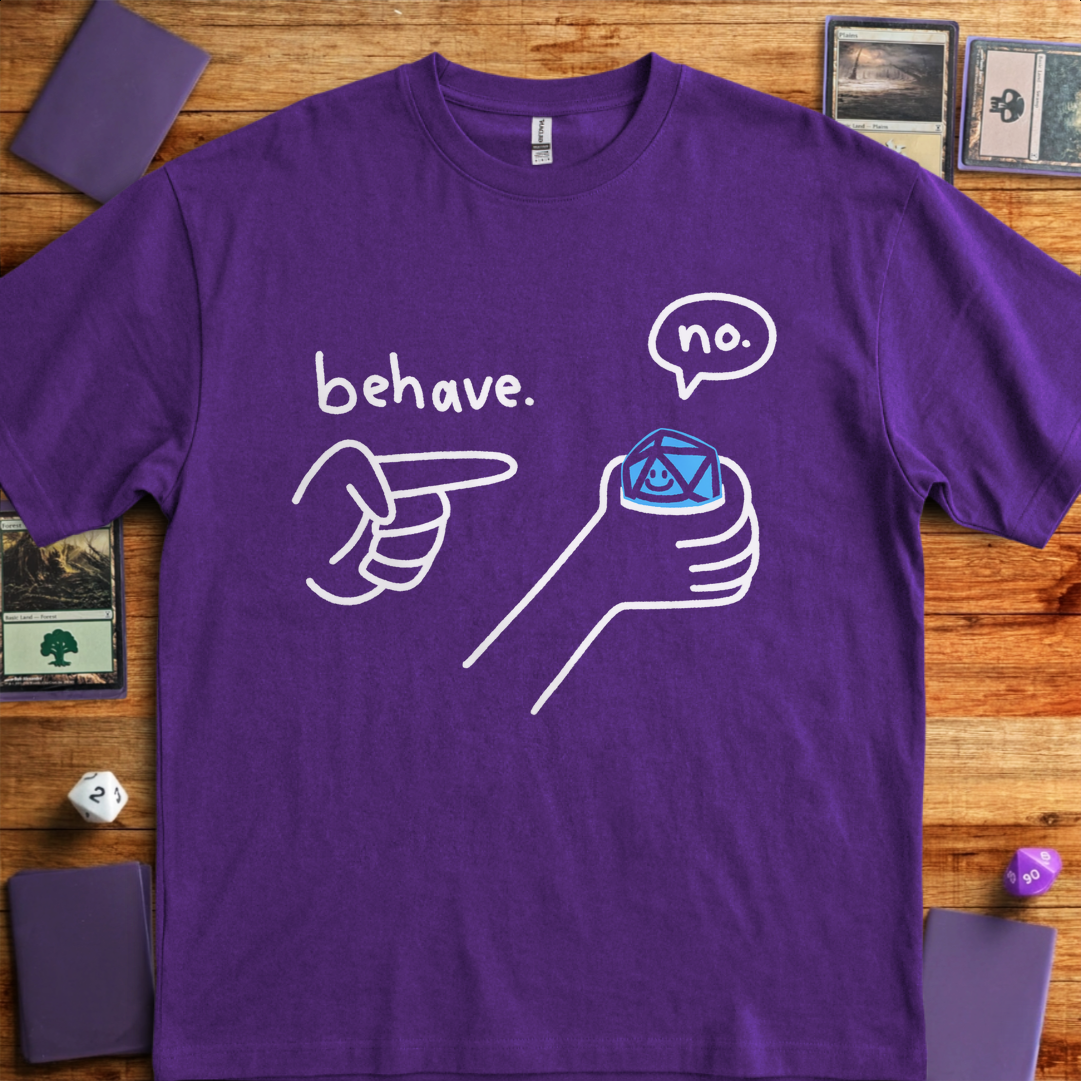 Behave D20 - Purple