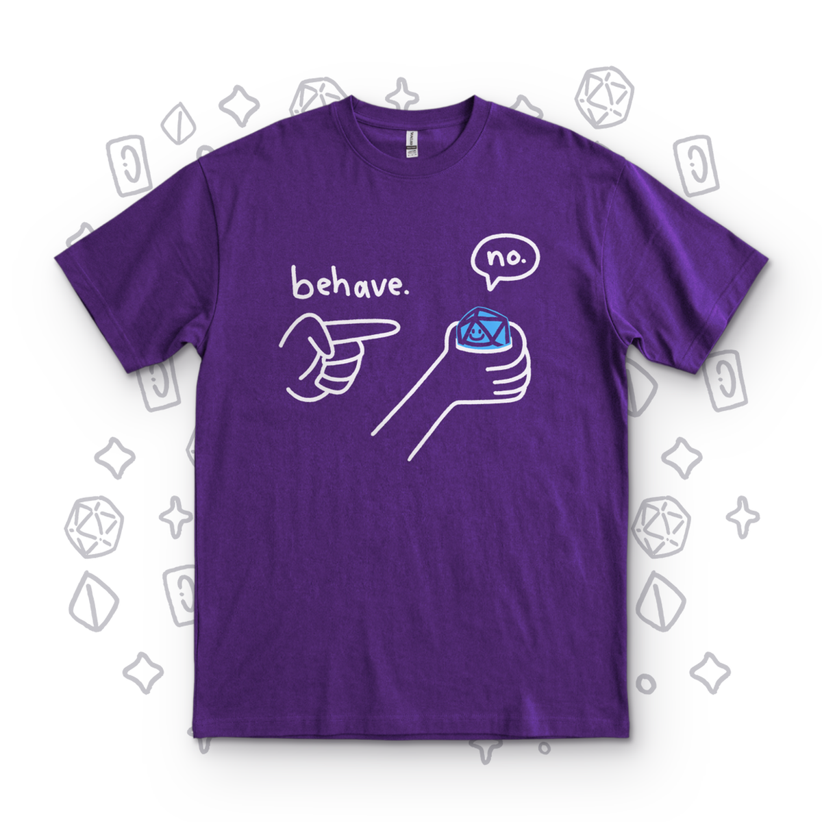 Behave D20 - Purple