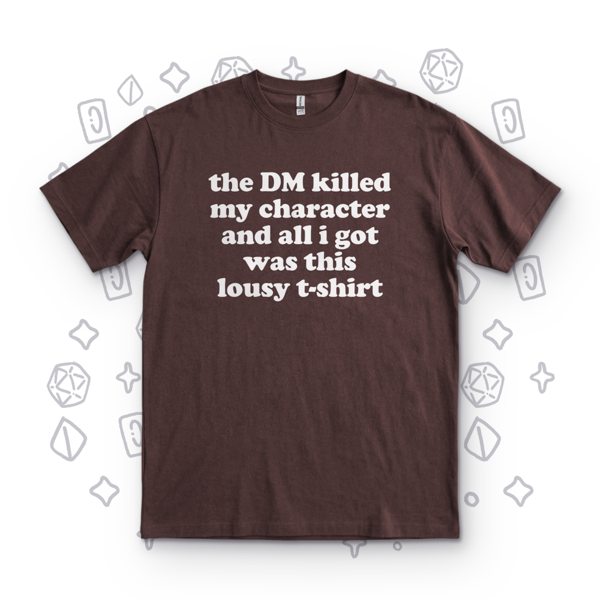 The DM Killed My Character - Dark Chocolate