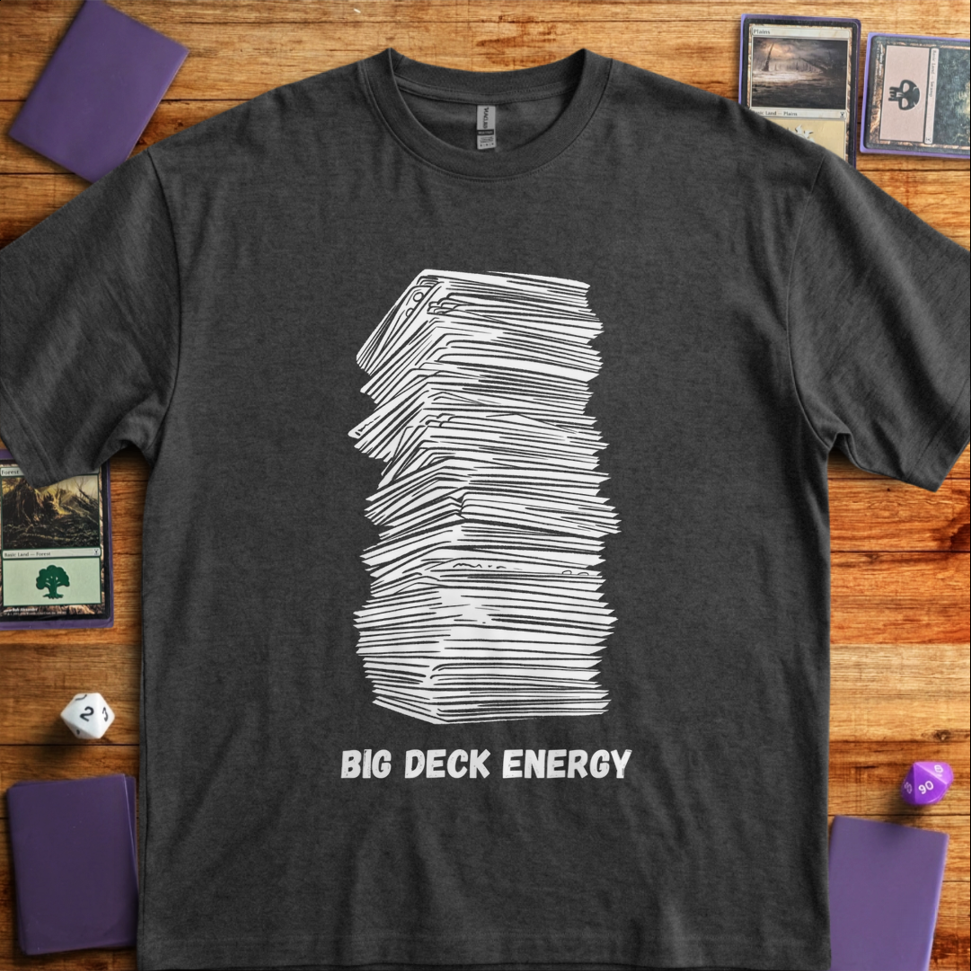 Big Deck Energy - Dark Heather Grey