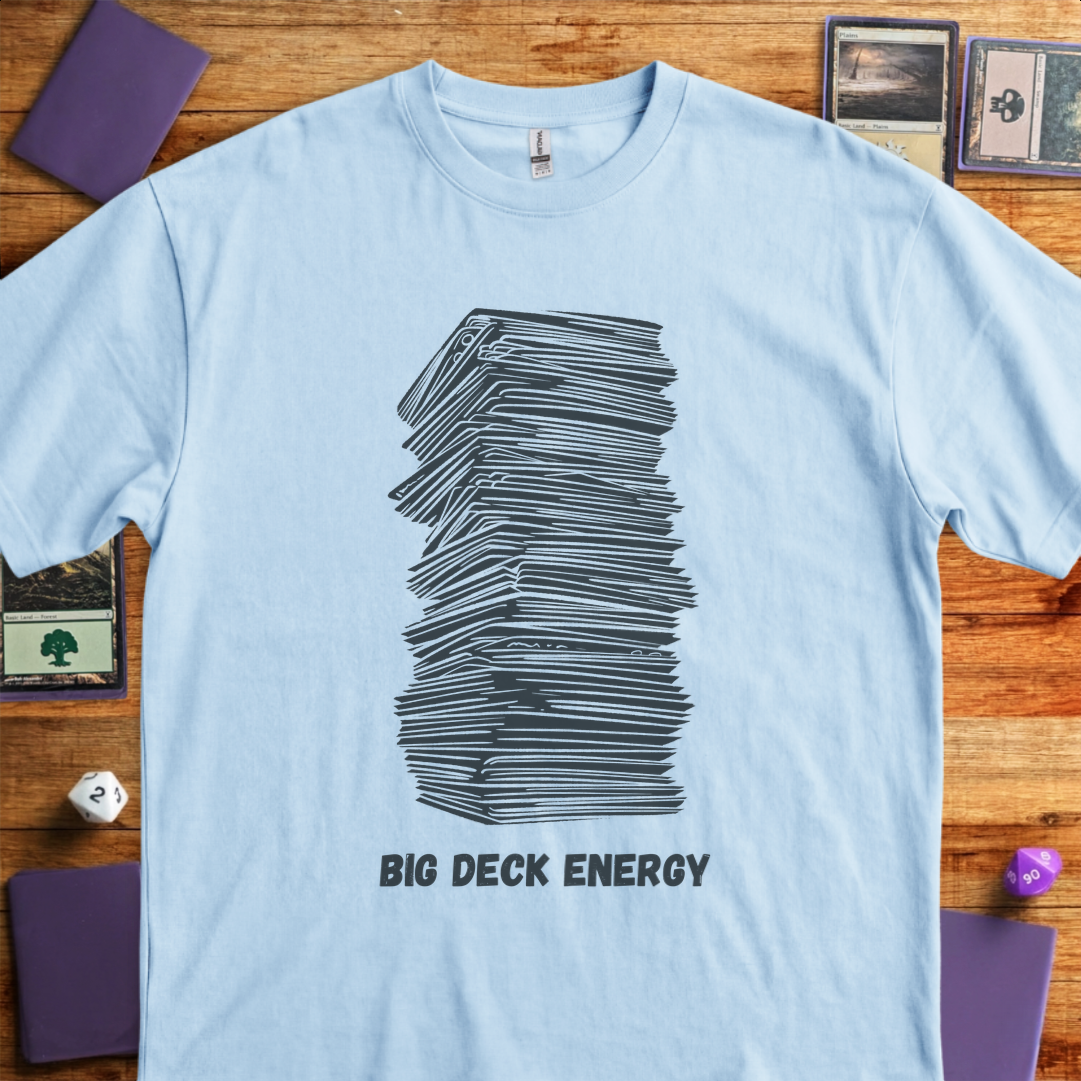 Big Deck Energy - Light Blue