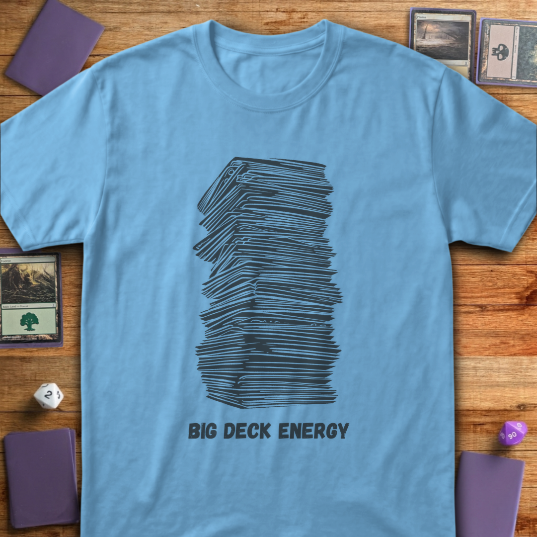 Big Deck Energy - Light Blue