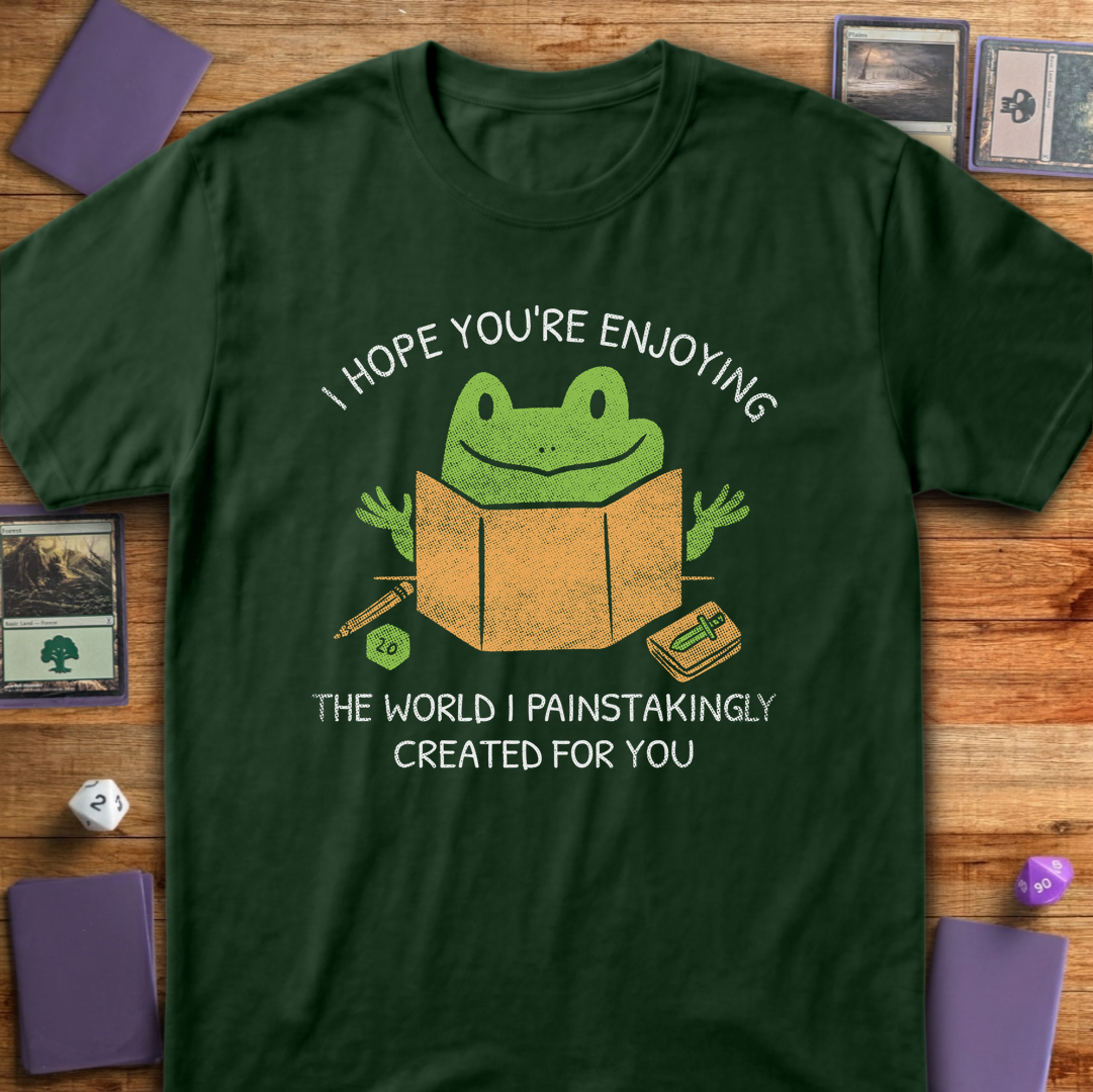The World I Created - Forest Green