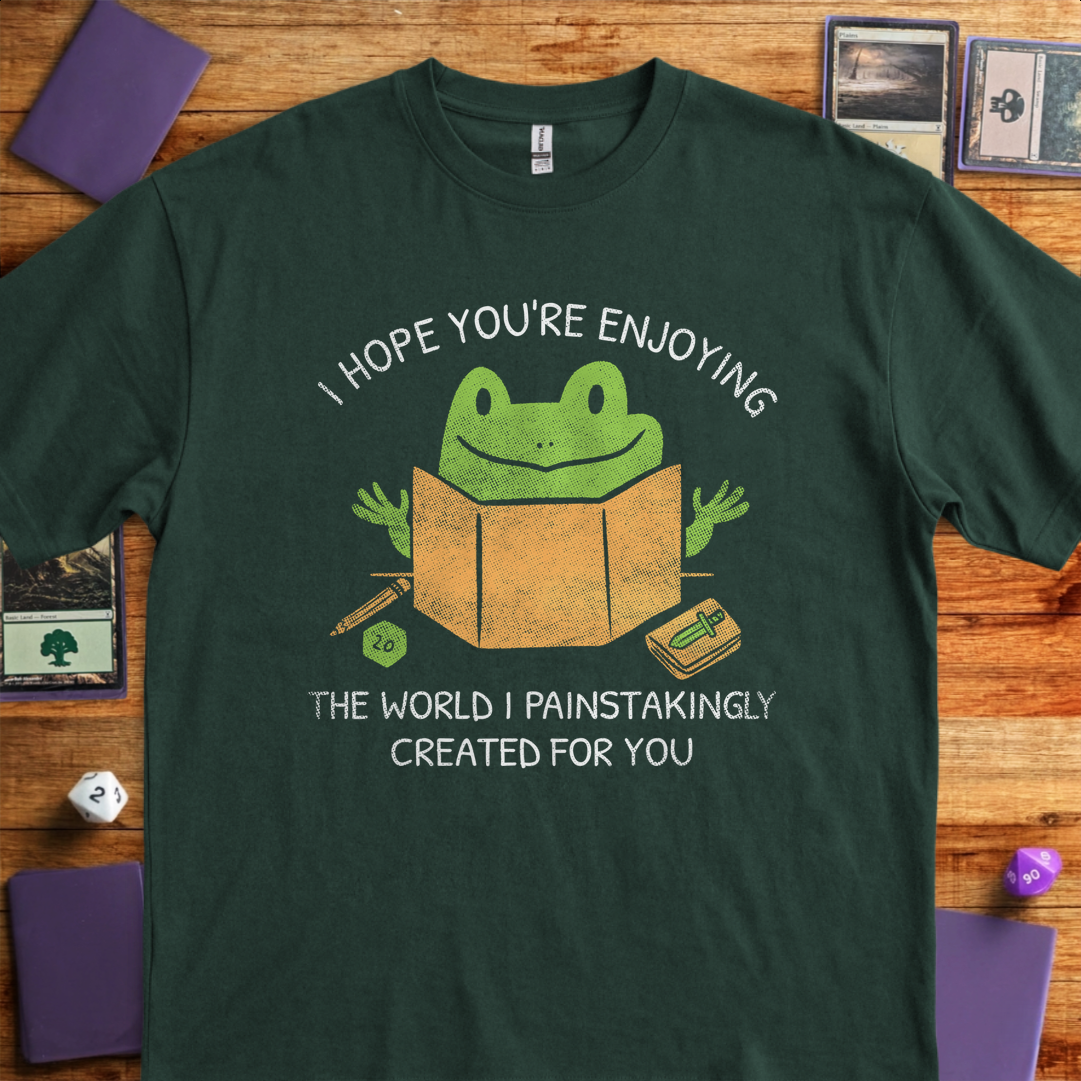 The World I Created - Forest Green