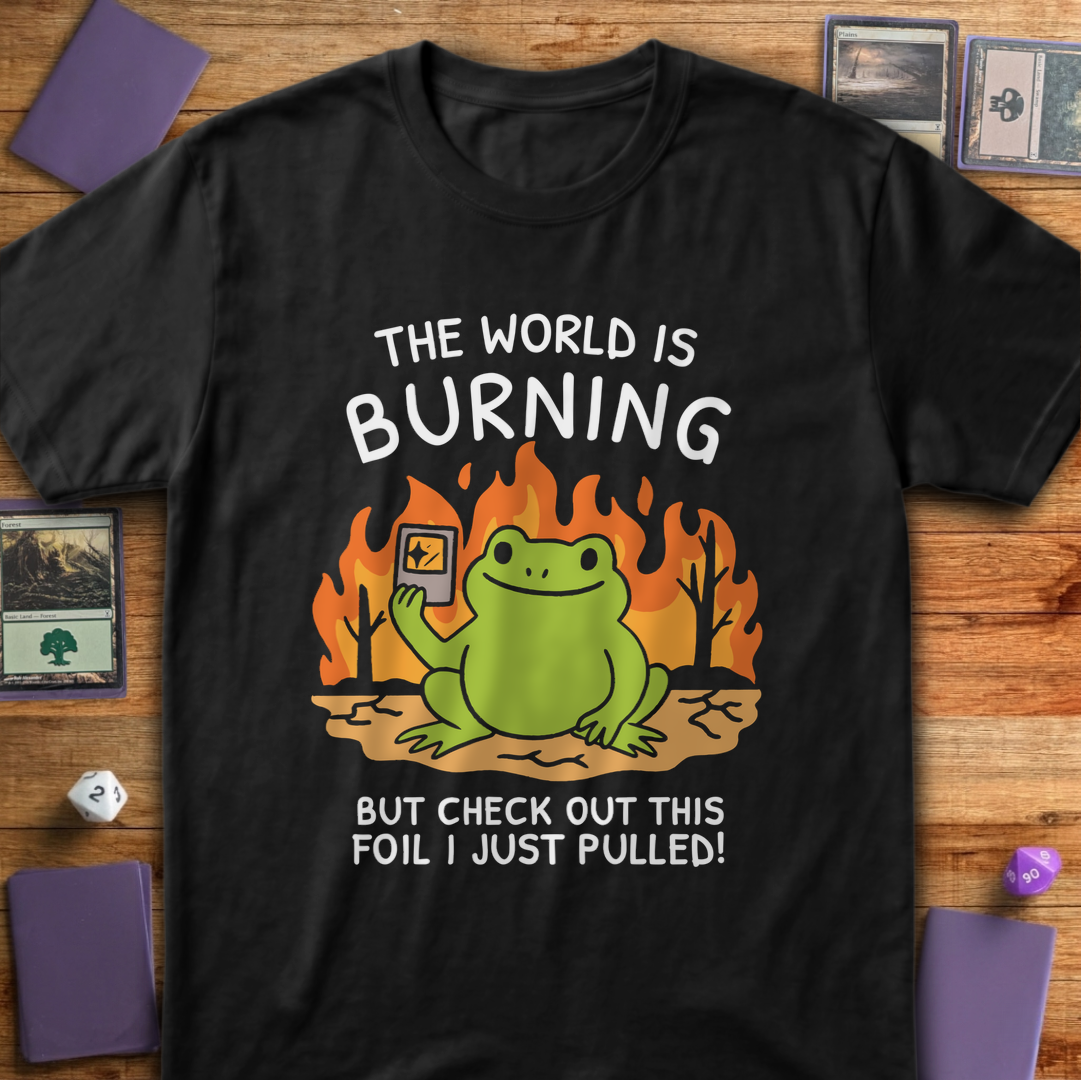 The World is Burning - Black