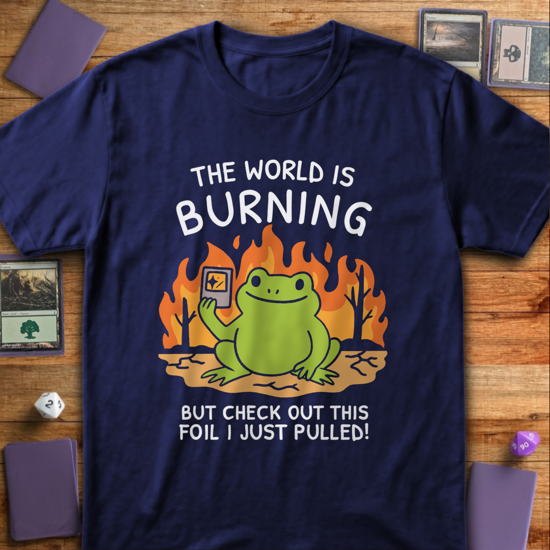 The World is Burning - Navy
