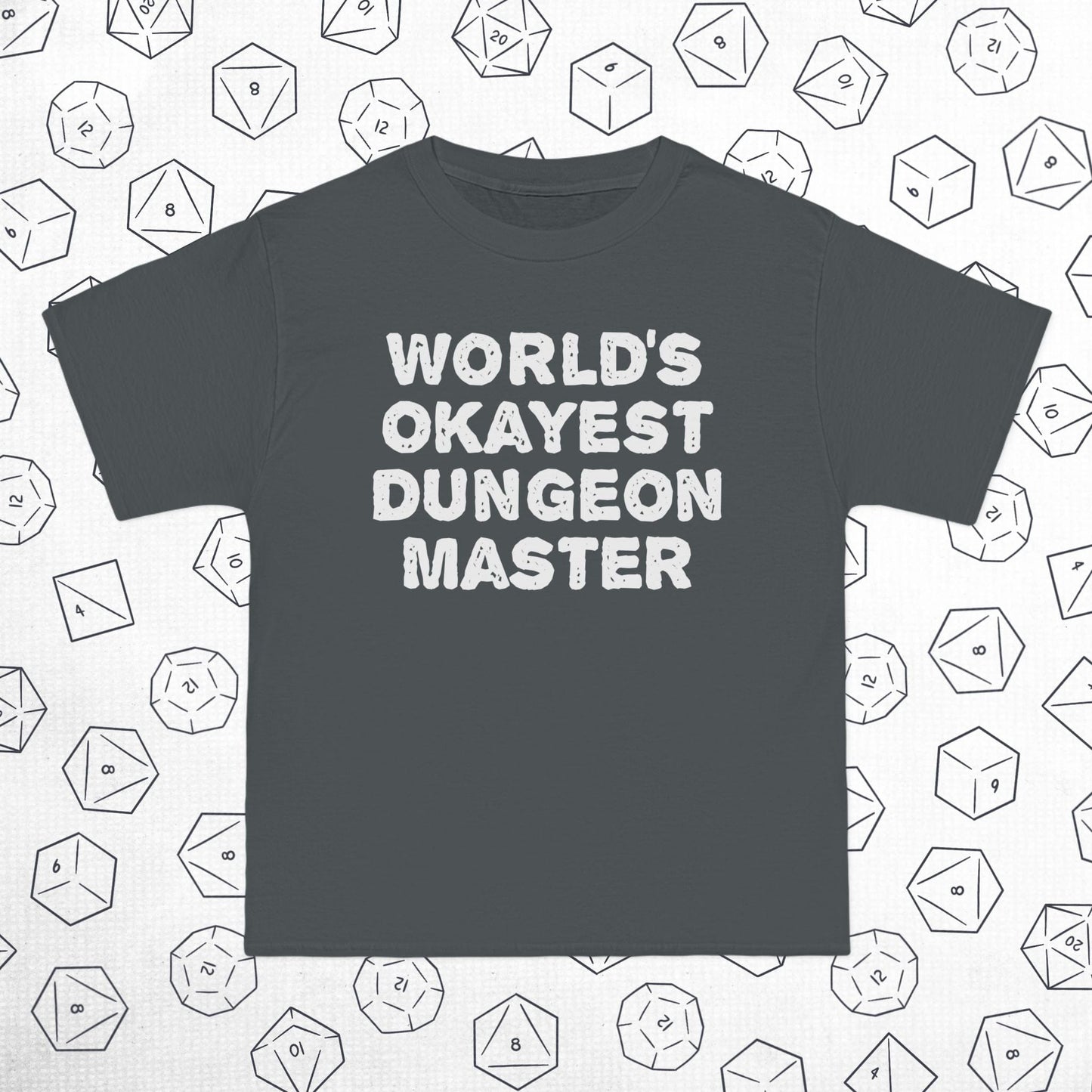 World's Okayest Dungeon Master - Hanes Beefy Tee