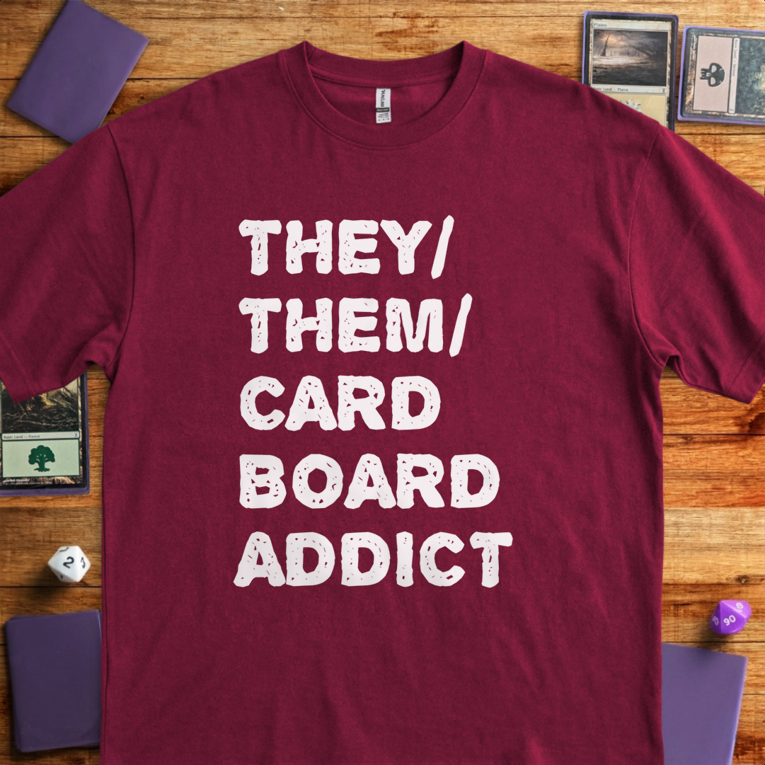 They Them Cardboard Addict - Maroon