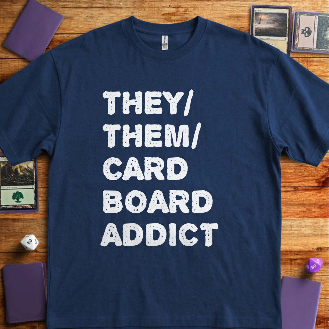 They Them Cardboard Addict - Navy