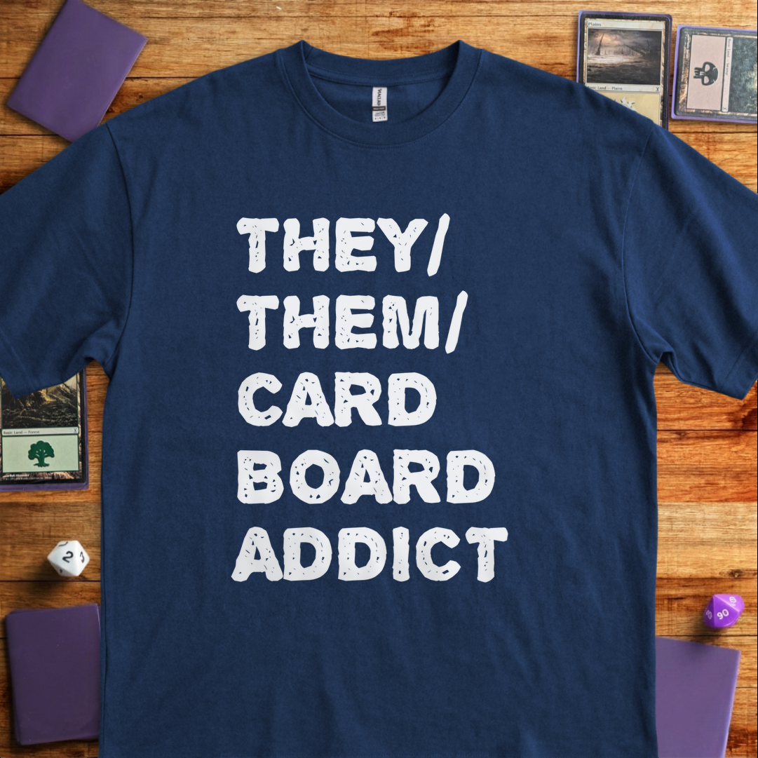 They Them Cardboard Addict - Navy