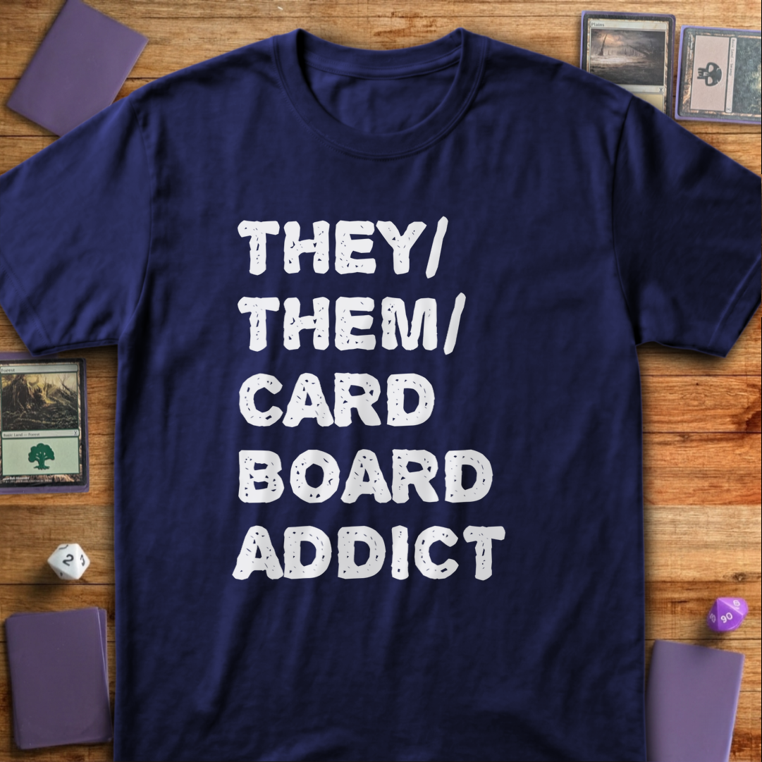 They Them Cardboard Addict - Navy