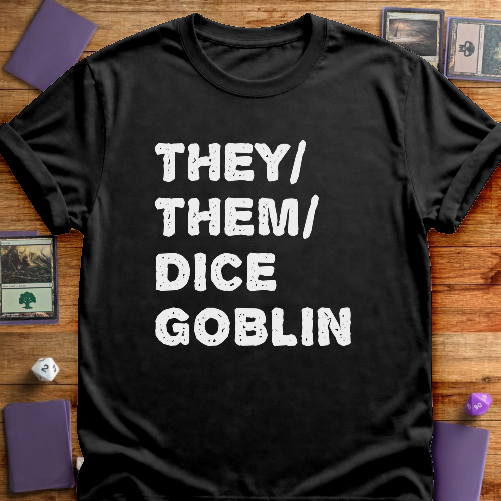 They Them Dice Goblin - Black