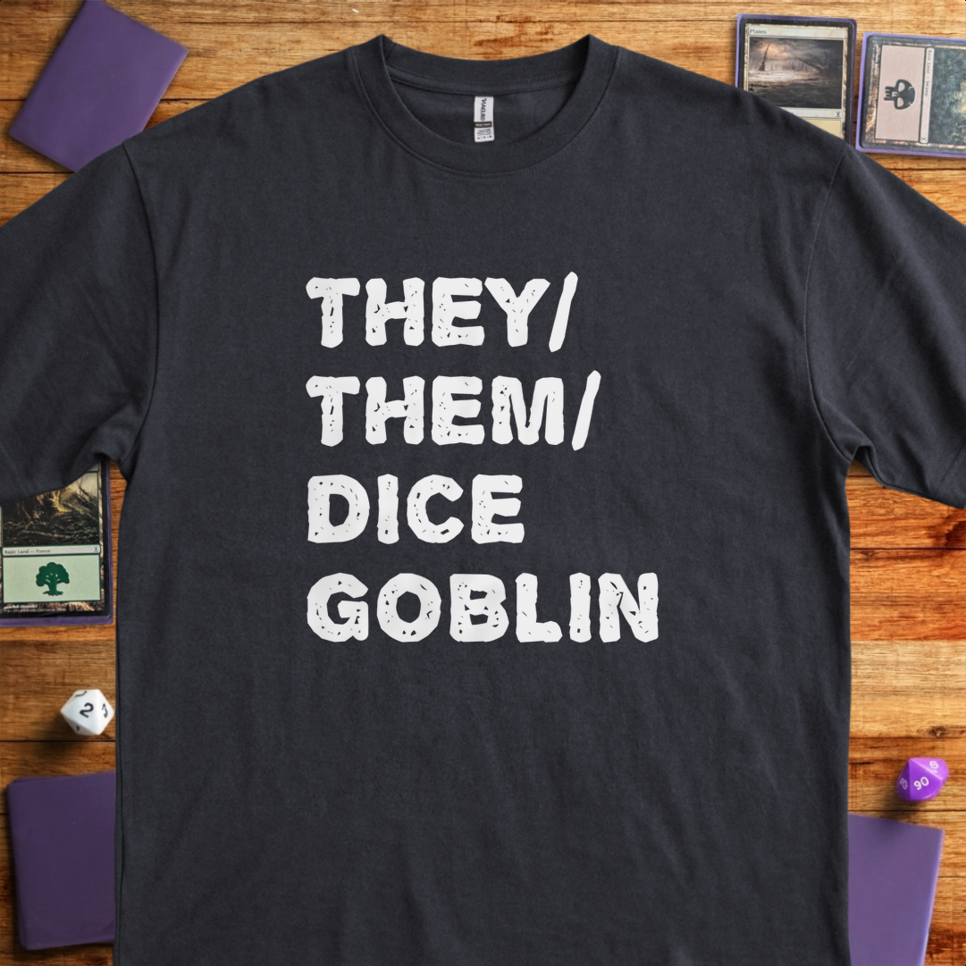 They Them Dice Goblin - Black