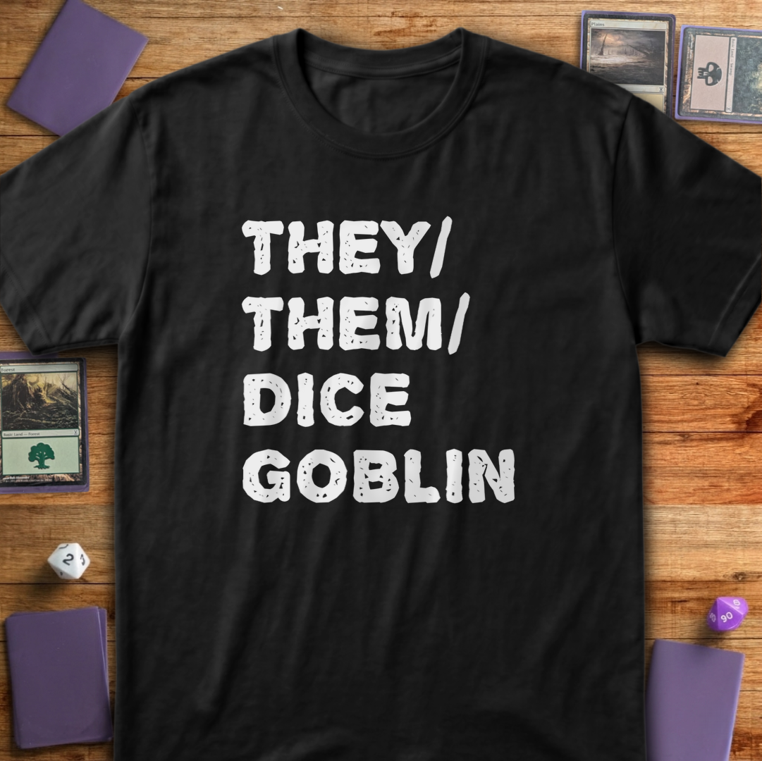 They Them Dice Goblin - Black