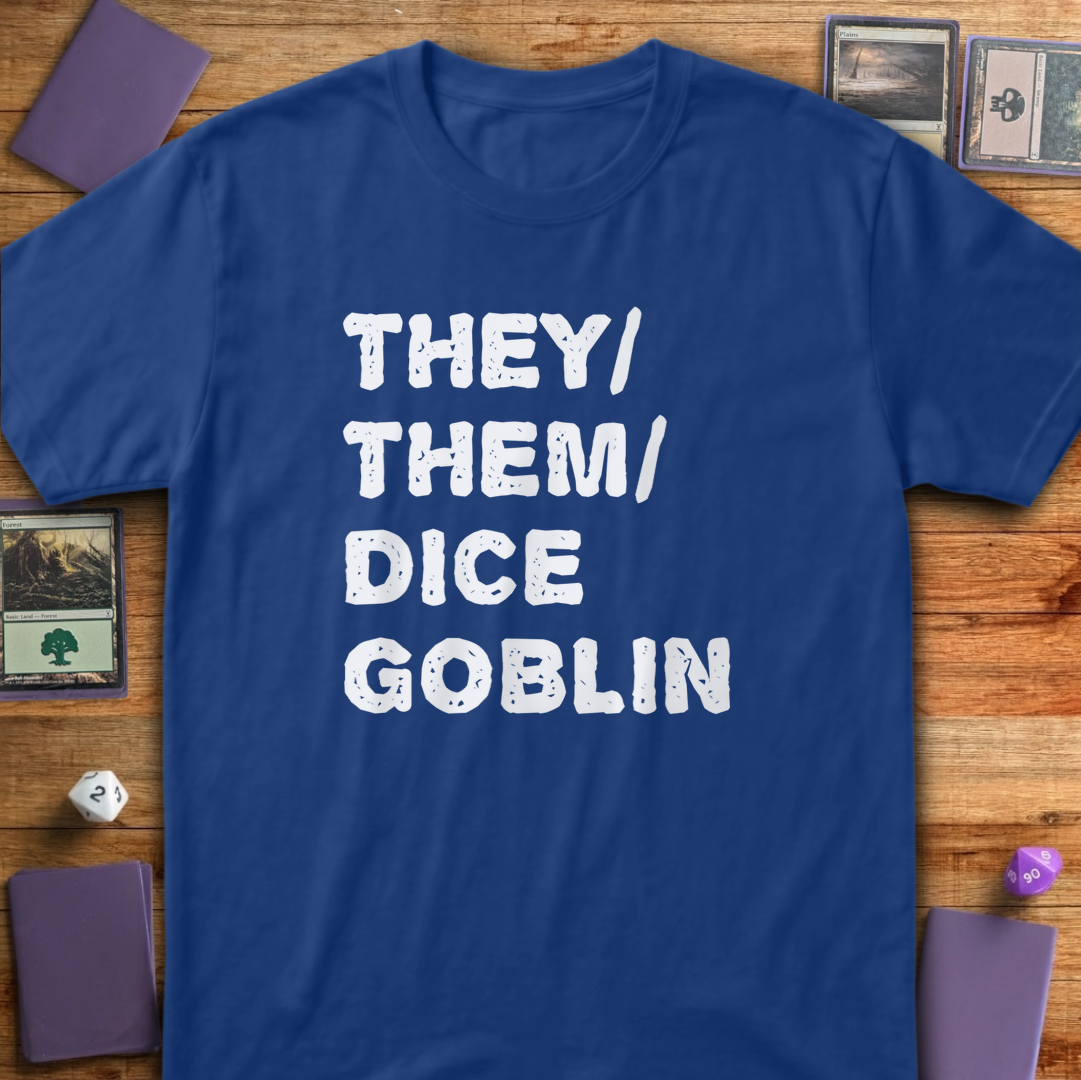 They Them Dice Goblin - Royal
