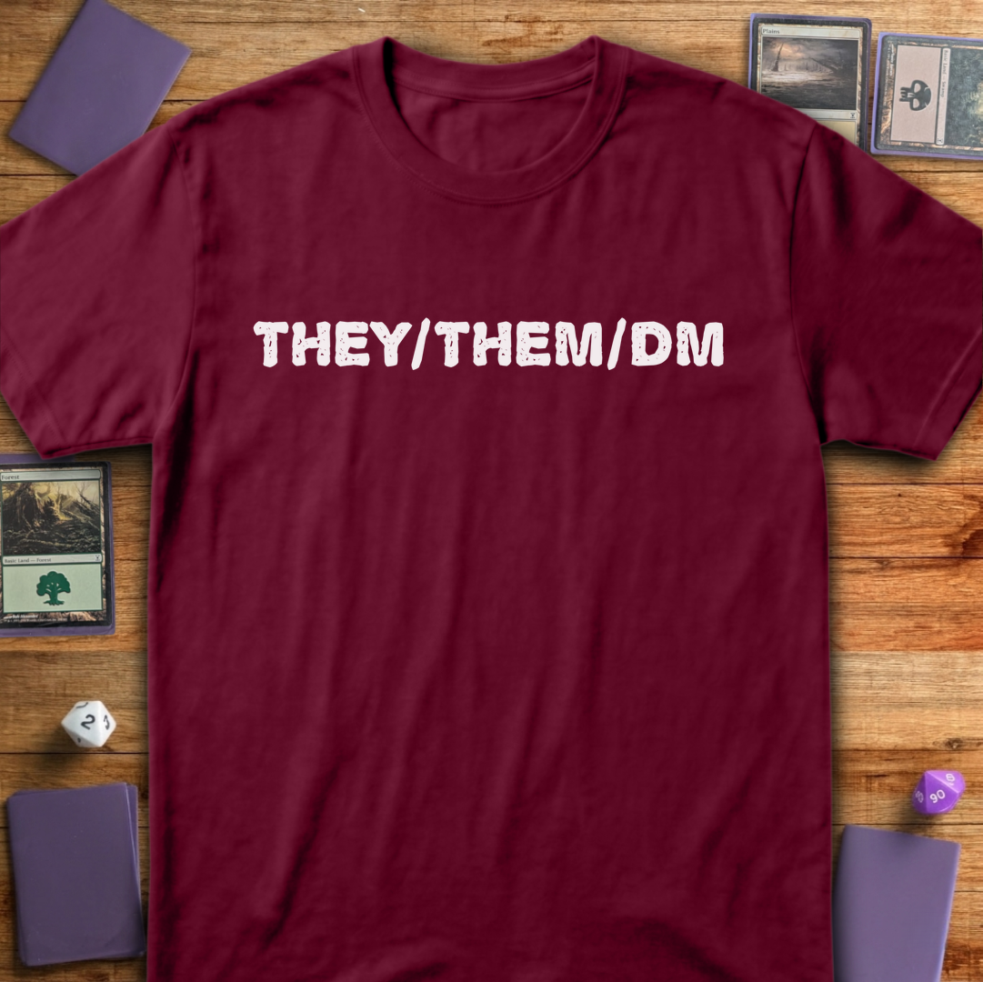 They Them DM - Maroon