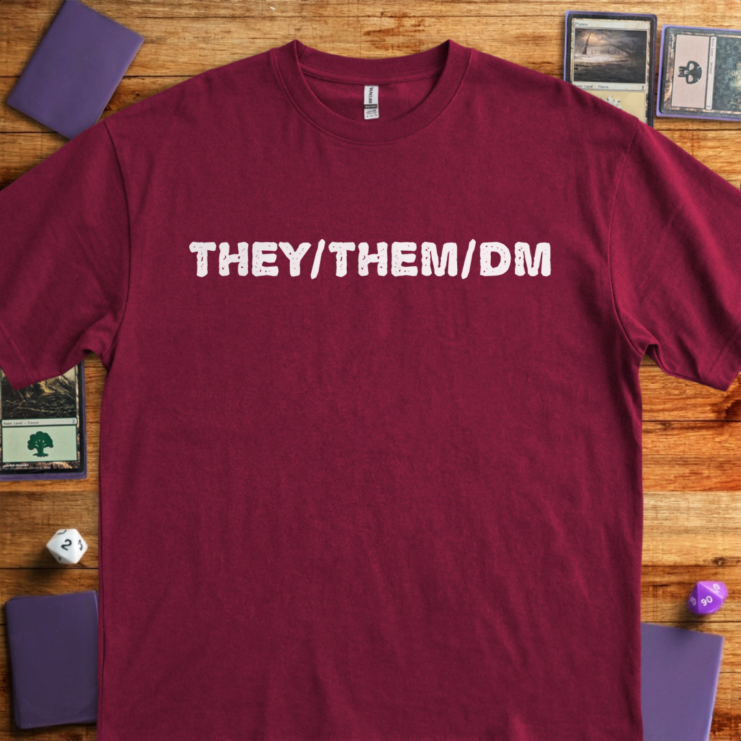 They Them DM - Maroon