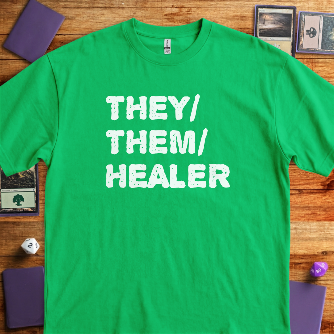They Them Healer - Kelly Green