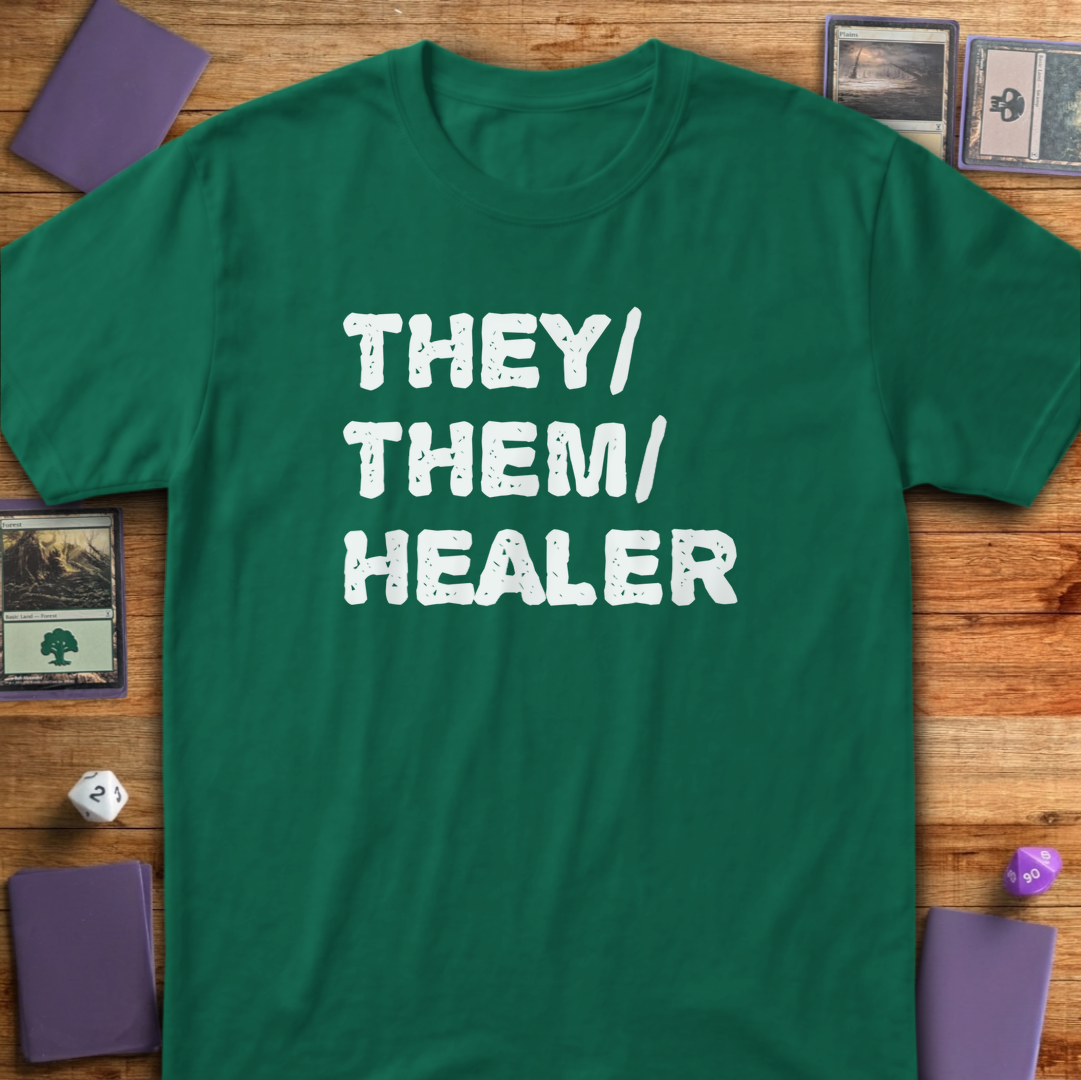 They Them Healer - Kelly Green