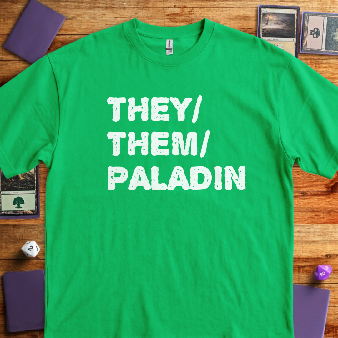 They Them Paladin - Kelly Green