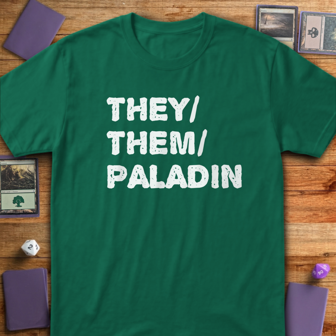They Them Paladin - Kelly Green