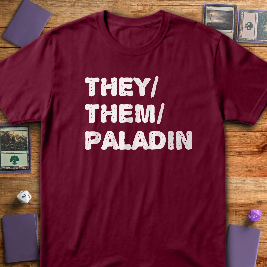 They Them Paladin - Maroon