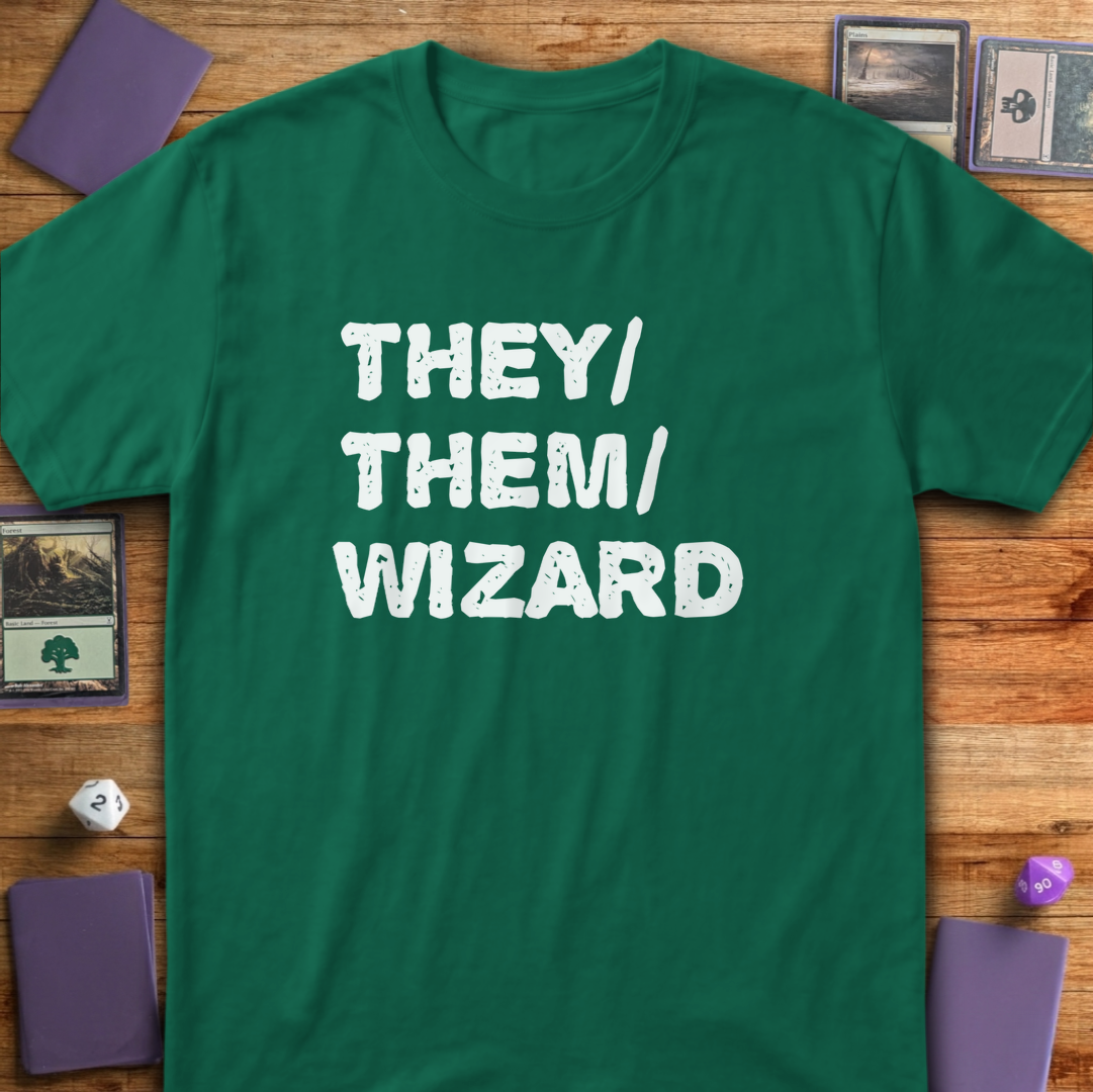 They Them Wizard - Kelly Green