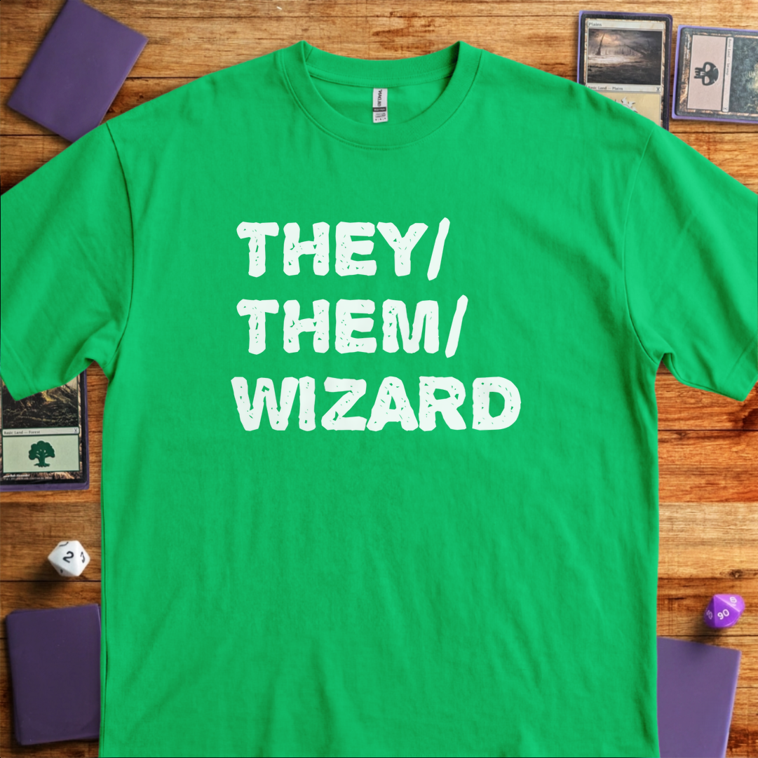 They Them Wizard - Kelly Green
