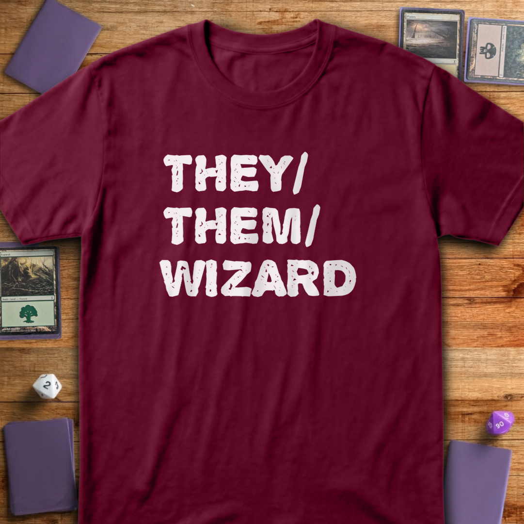 They Them Wizard - Maroon