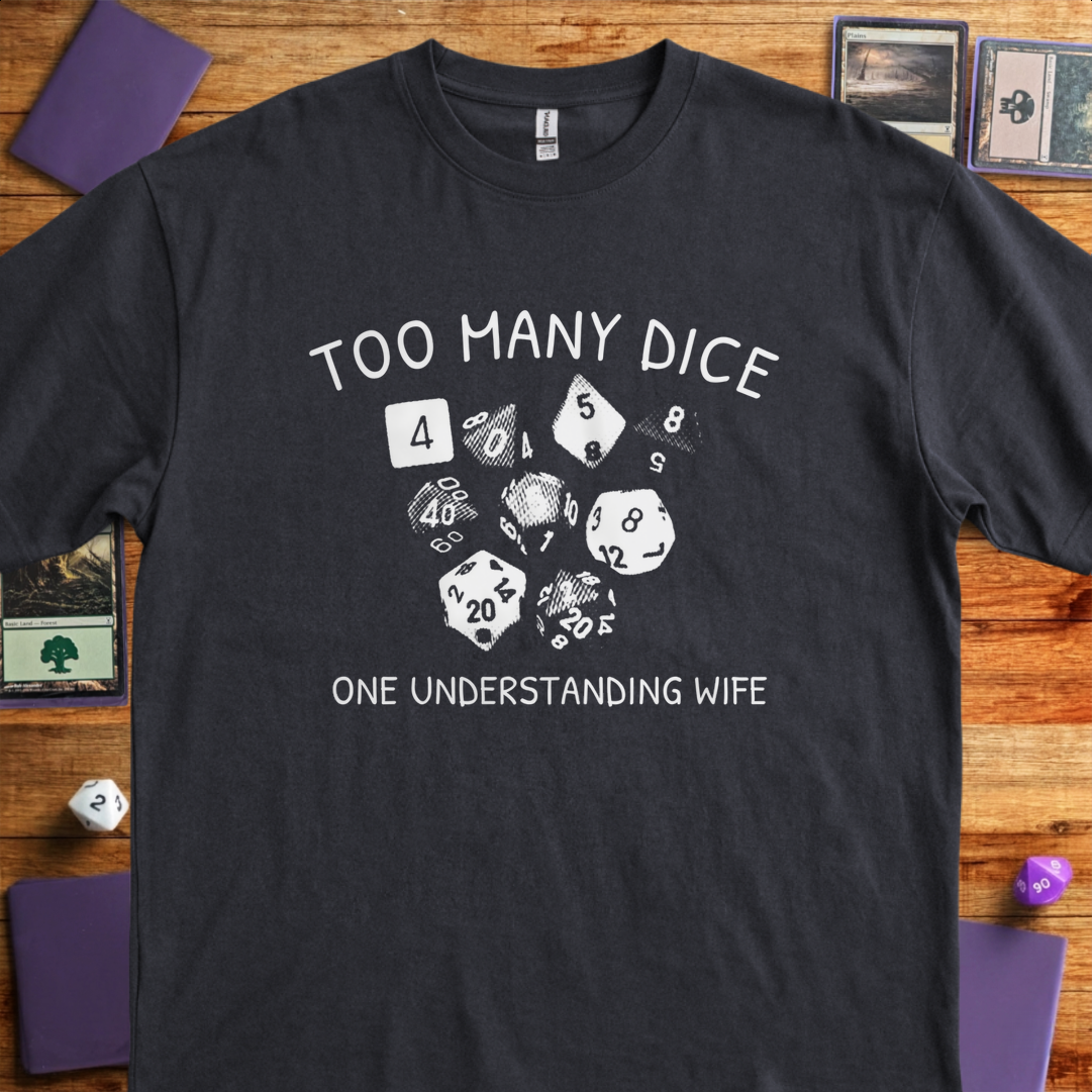 Too Many Dice - Black