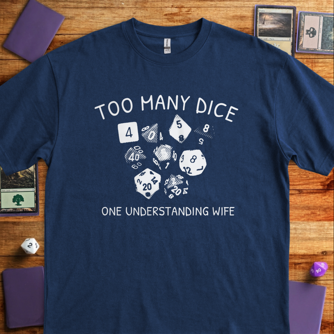 Too Many Dice - Navy