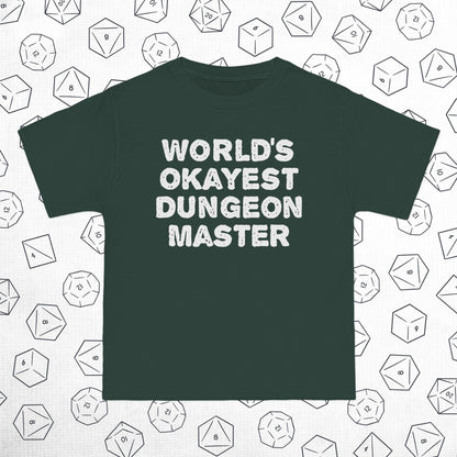 World's Okayest Dungeon Master - Hanes Beefy Tee