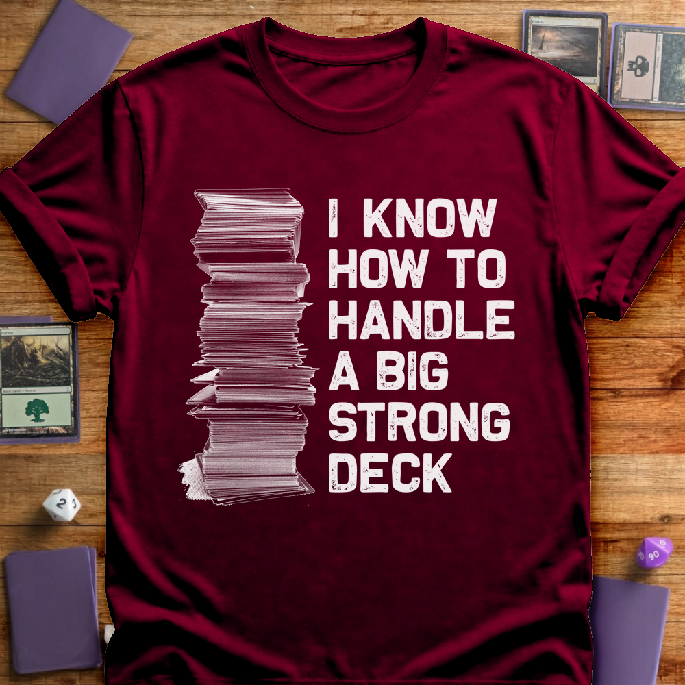 Big Strong Deck - Maroon