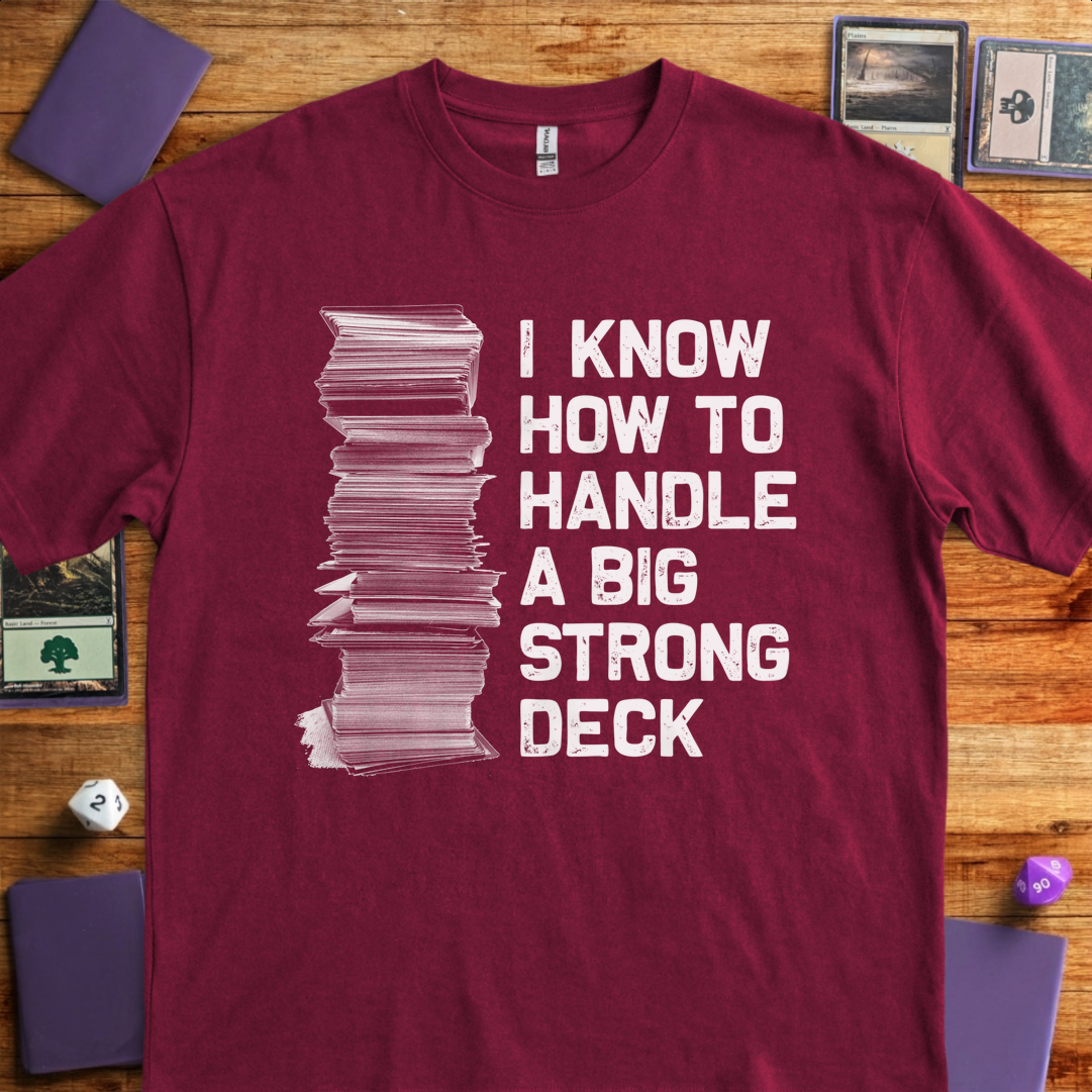 Big Strong Deck - Maroon
