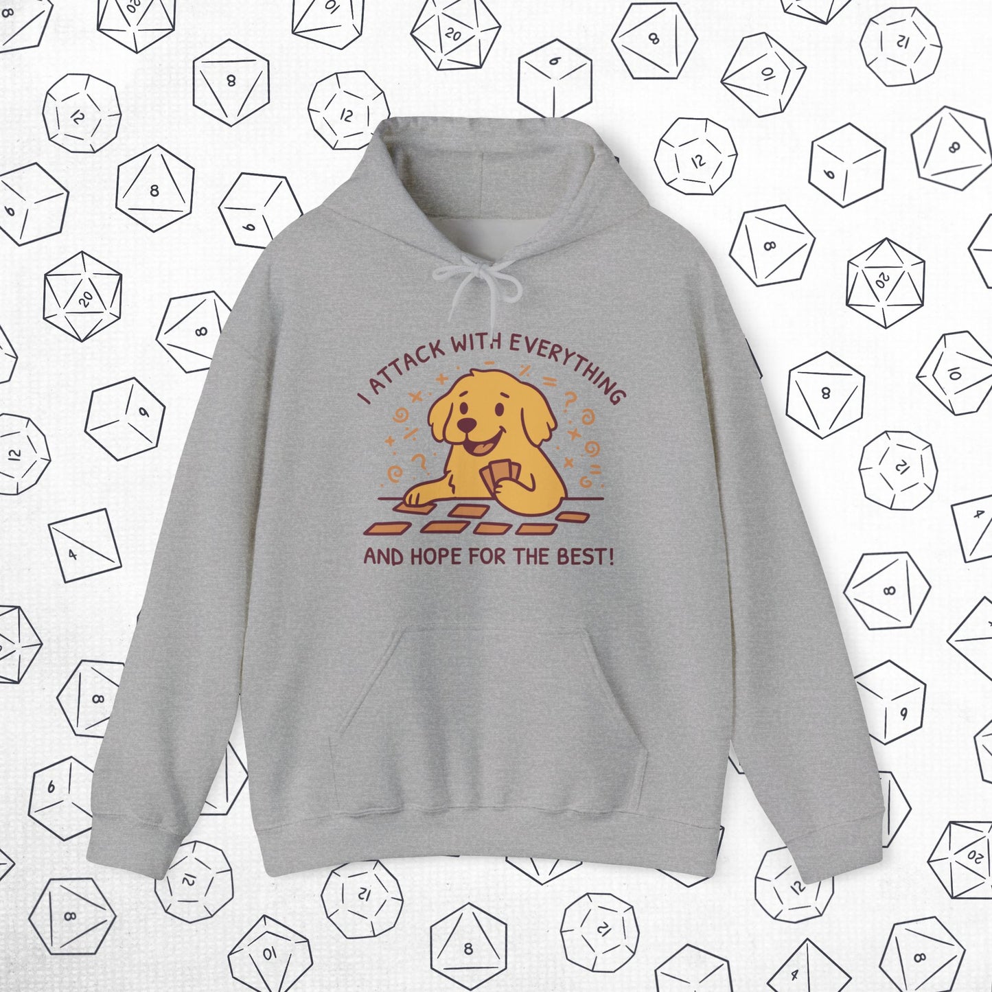 I Hope for the Best Hoodie