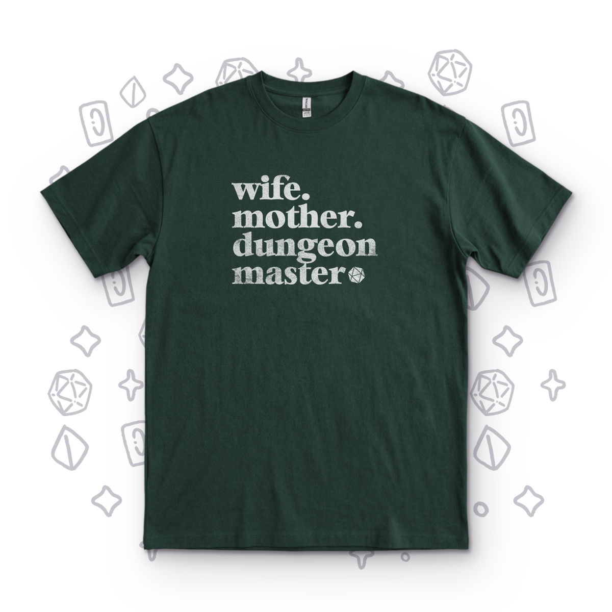 Wife Mother DM - Forest Green