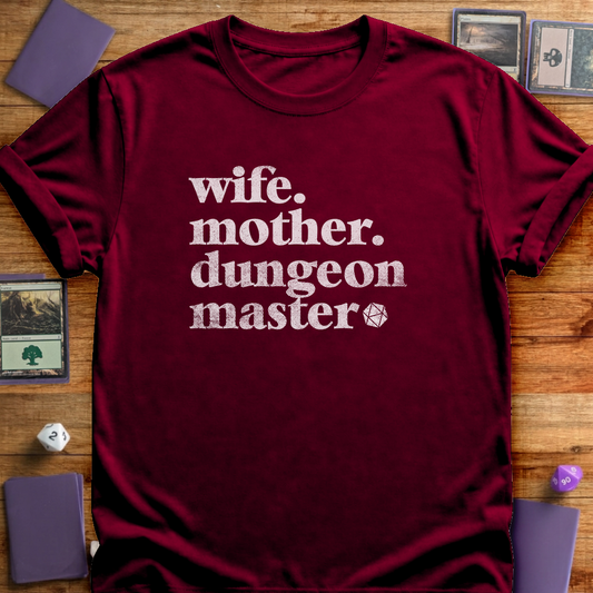 Wife Mother DM - Maroon