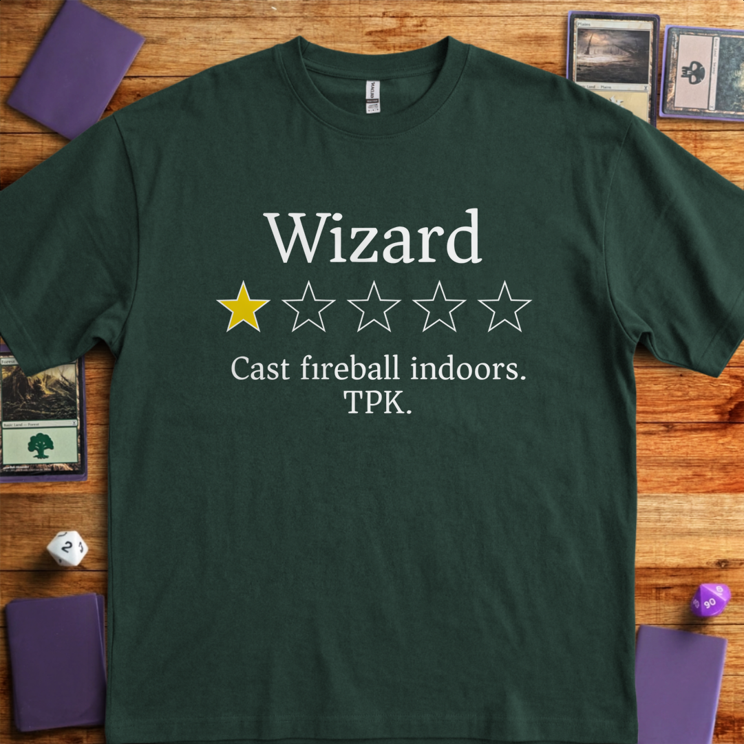 Wizard Review - Forest Green