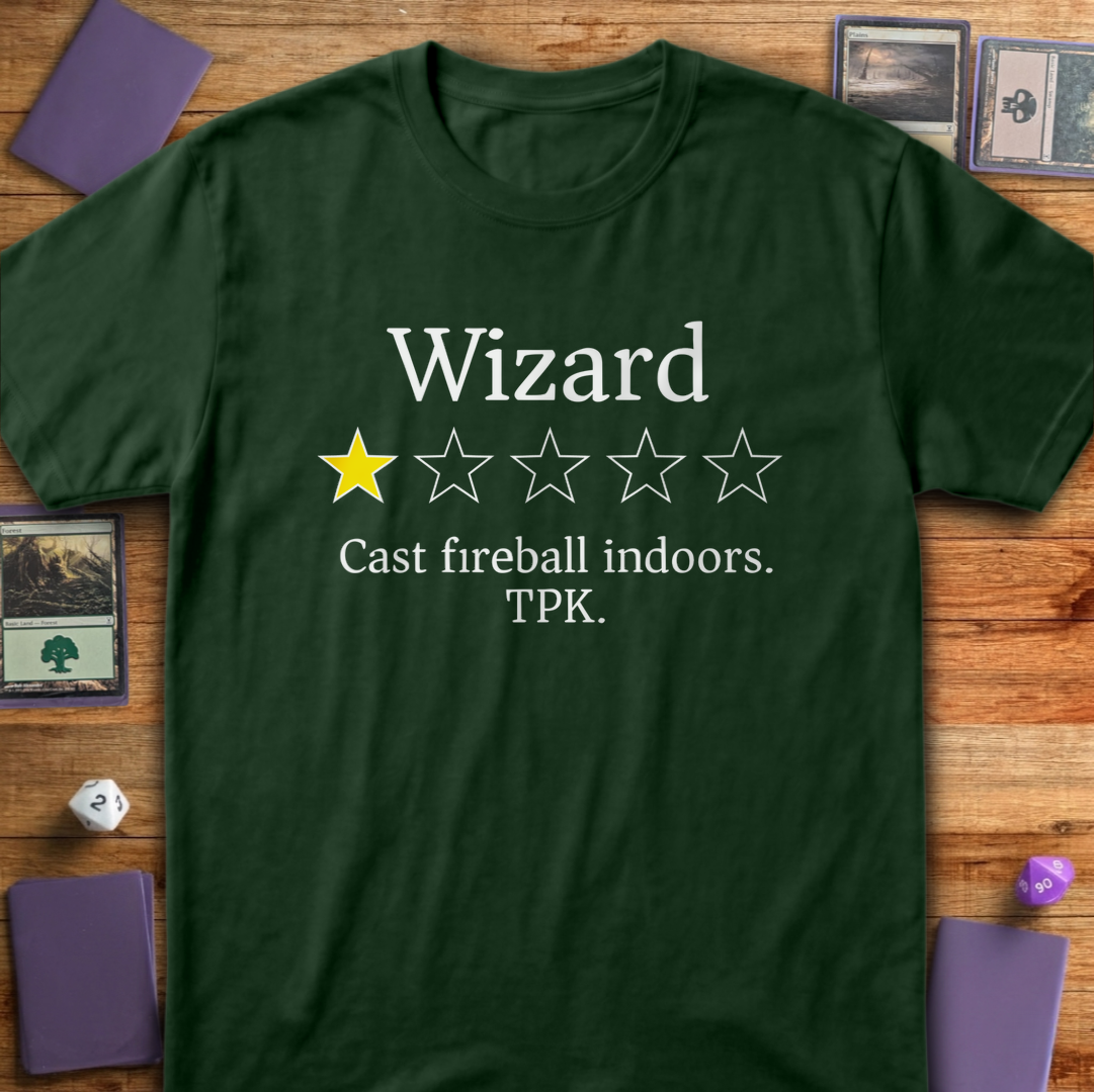 Wizard Review - Forest Green