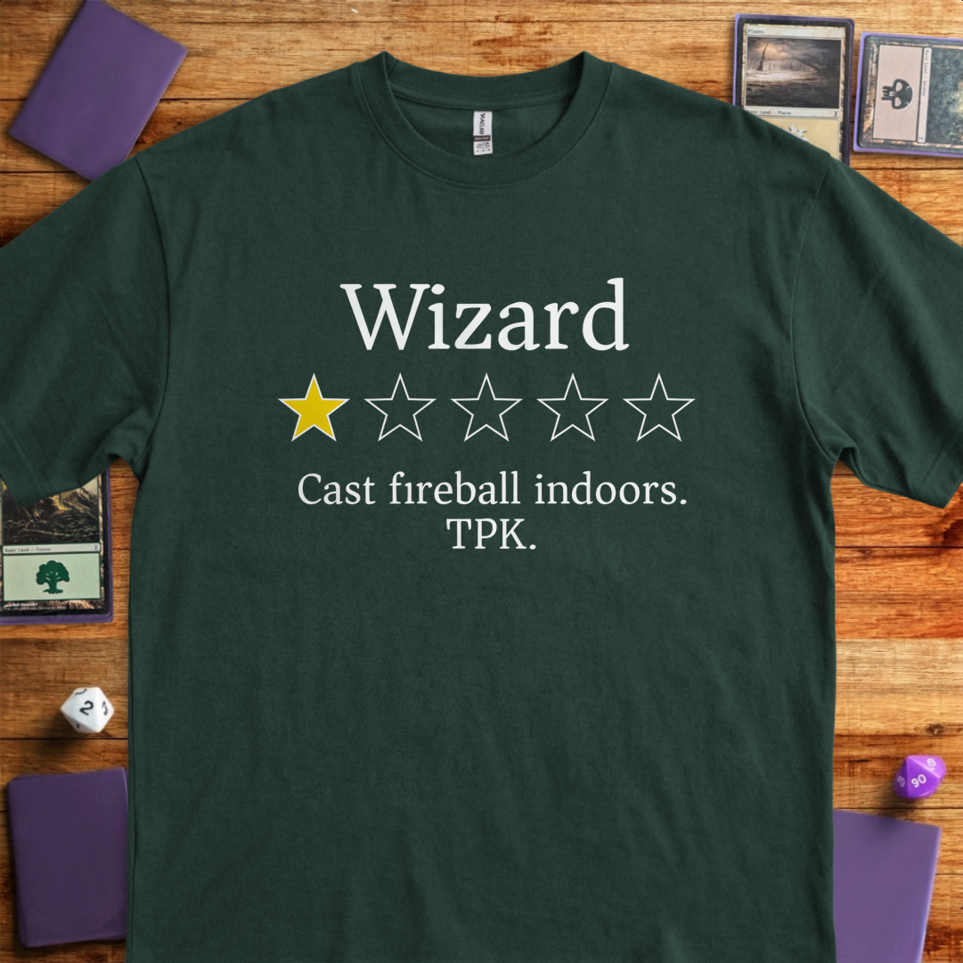 Wizard Review - Forest Green