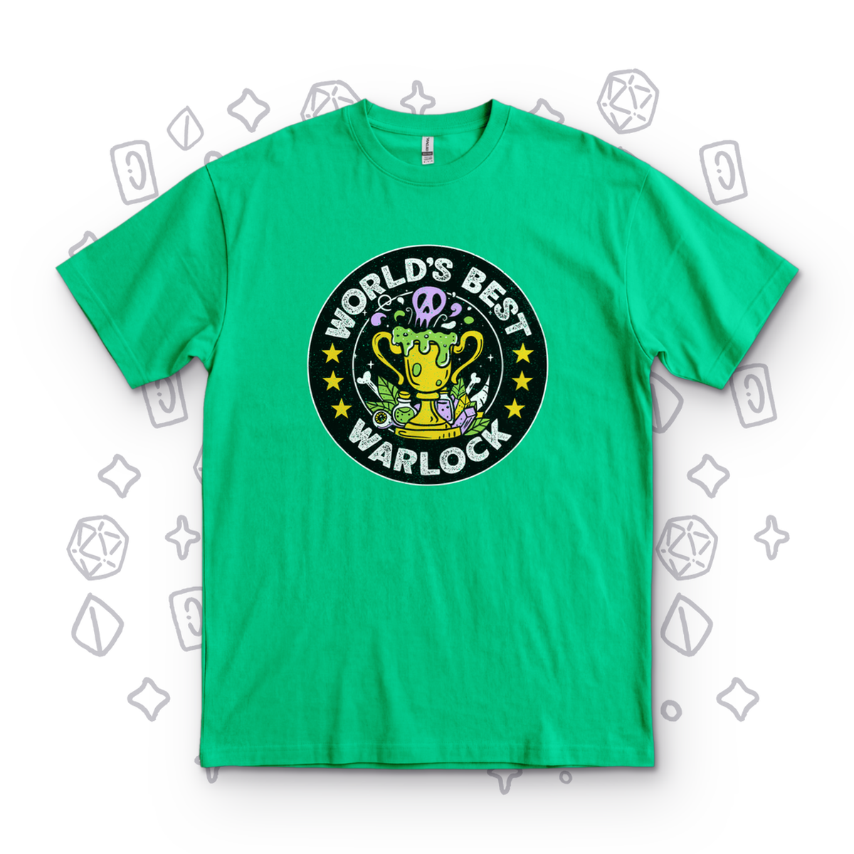 World's Best Warlock - Irish Green