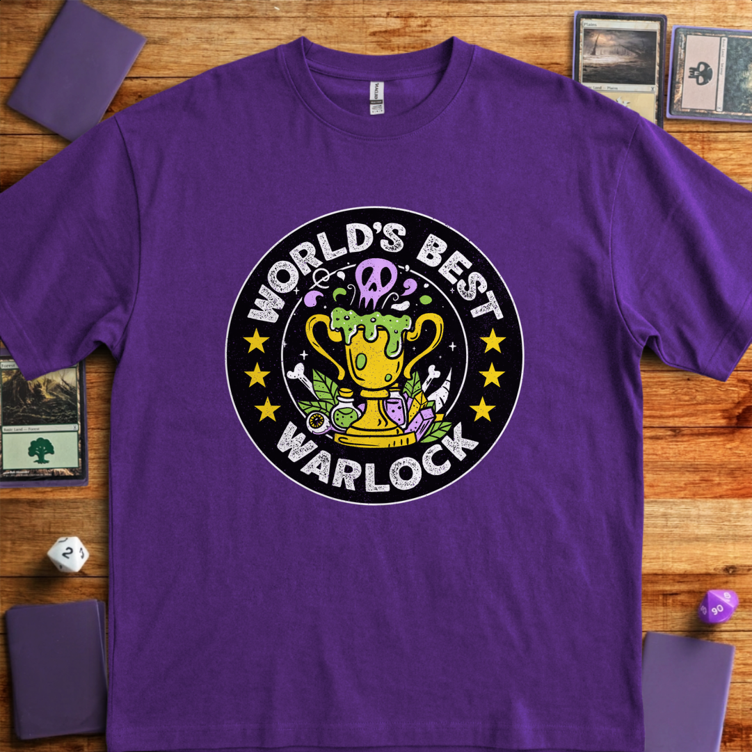 World's Best Warlock - Purple